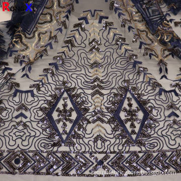 Hot Selling Printed Sequin Fabric With Great Price